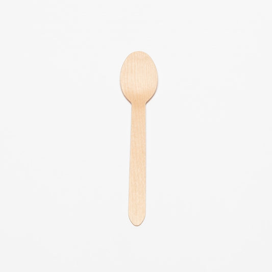 TrueBio Wood Cutlery Spoon