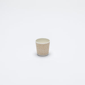 Natural Ripple Cups Beige/Gold