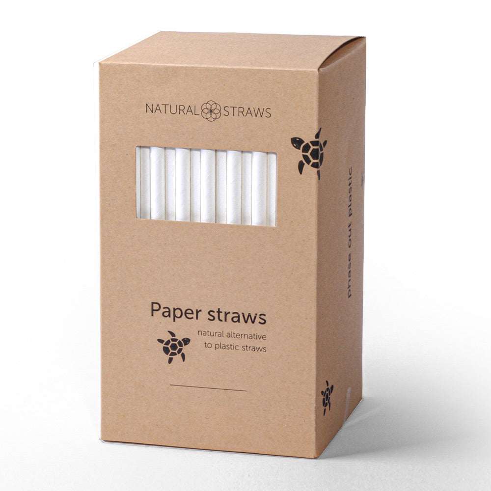 Natural Straws 10.25" "Tiki" Drinking Straw